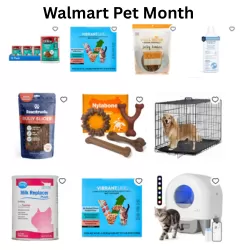 National Pet month - Save on Pet Essentials at Walmart